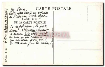 Parijs — Overstromingen in januari — De poort van de station - Quai d'Ivry — C.M. — Achterkant