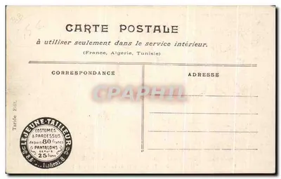 París inundado (enero 1910) — Lo que queda del puente de l'Estacade — Tartide Edit. — Reverso
