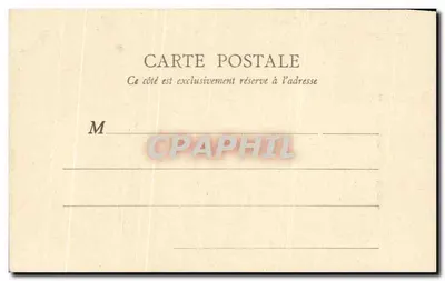 Paris — Fontaine Saint-Sulpice — B. F., Paris, n° 172 — Verso