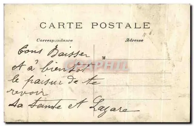 PARIS — Panorama da Seine em direção à Cité — editor C. POSTES, n° 147 — Verso