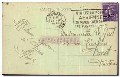 De Trap van het Opera — Parijs (IXe arr.) — D.P. - 167 M. - Het hele PARIS — Achterkant