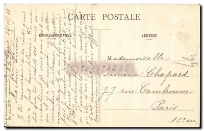Las Vincennes — Piramida — Wydawca anonimowy, n° 611 — Rewers