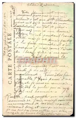 Paris - Buttes-Chaumont — Belvédère et Pont de Briques — Édition R. L., Paris — Achterkant