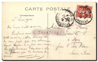 Arc de Triomphe — Paryż — J.H. wydawca, nr 513 — Rewers