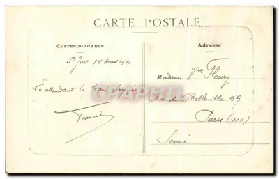 Saint-Just — Pomnik Braci Haüy — Barbier-Hinant, tabak — Rewers