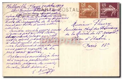 PARC des BUTTES-CHAUMONT (Artístico) - Na Beira do Lago — F.F. PARIS n°102 — Verso