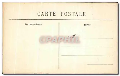 Moradia senhorial em Montmartre — xiiiº século, no canto das ruas Marcadet e do Mont-Cenis — G. C. A. Paris, n° 821 — Verso
