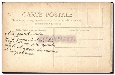 Paris — Das Val de Grâce — Sammlung Petit Journal — Rückseite