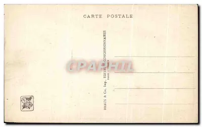 A.O.F.宮殿 — インドネシア商人のポルティクス — パリ国際植民地博覧会1931年 — G. OLIVIER & J.G. LAMBERT, 設計者 — 裏面