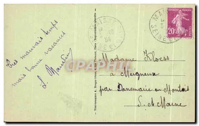 Maisse (S.-et-O.) — Sous Bois — Wydawnictwo Letellier — Rewers