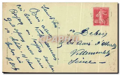 Bordeaux — Ogólny widok z Transbordeura — B. R. — Rewers