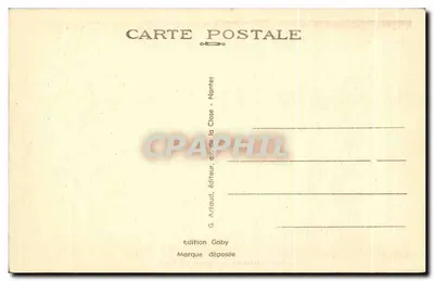 Morgat — Jaskinia Foyer — Kolekcja Hôtel Sainte-Marine, wydawca Gaby, nr 89 — Rewers