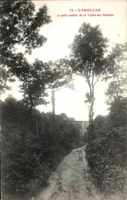 Carolles — O pequeno caminho da Vale dos Pintores — J. Pucel, fot.