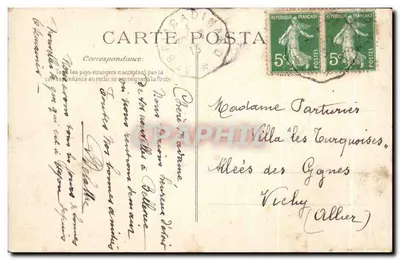 Saint-Lunaire — Promenade du Décollé — Chemin dos Amantes — ELD, n° 922 — Verso
