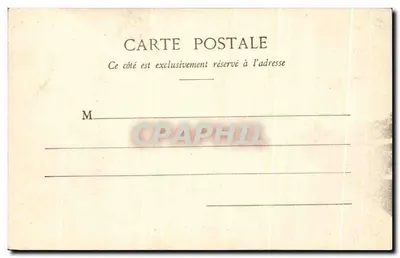 Chamois na Montanha — 1907 — Pittier, fot.-edit, Annecy — Verso