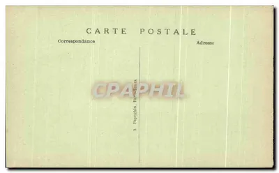 Blois — O Castelo — Quarto de Catherine de Médicis — A.P. — Verso