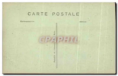 Palácio de VERSAILLES - O Salão da Relógio — A.P. n° 113 — Verso