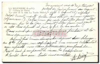 Vue del castello del Carrefour — à l'houssan — editore Adison, Pennes — Verso