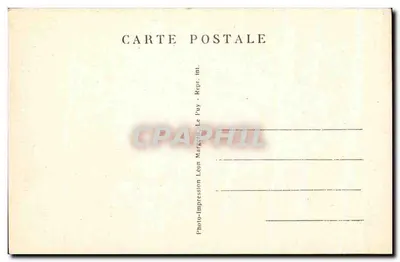 A Torre d'Ésplantas, perto de Saugues (Hte-Loire) — Restos de um antigo castelo feudal muito importante — Léon, n° 544 — Verso