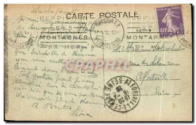 Perpignan — Brama Cytryn — Wyd. L. Vergès, Perpignan — Rewers