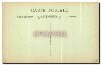 Paray-le-Monial (S.-et-L.) — A Bourbince, a Basílica e a Casa dos Capelãos — S. FORT, n°154 — Verso