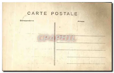 Wnętrze klasycznego dachu — A. Vincent, 4 Rue des Beaux-Arts — Paryż — Rewers