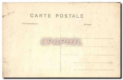 Dwie mytologiczne rzeźby — A. Vincent, 4 Rue des Beaux-Arts — Paryż — Rewers