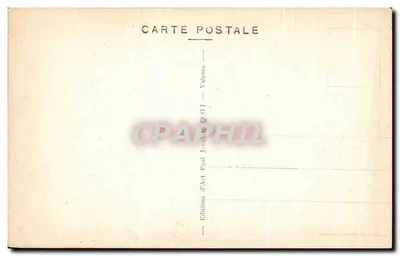 Droga nad Mostem Arc, blisko VALLON (Ardèche) — Paul Jacquin — Rewers