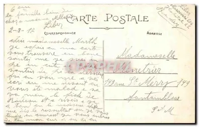 Rodez (Aveyron) — De Kathedraal - De Kapel van het Olivenhof — D. Malzac, uitg., 12 rue Neuve, Rodez, Aveyron — Achterkant