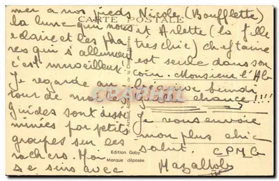 O Menhir de Pierre-Attelée perto de St-Michel-Chef — Saby (L.-Inf.) — Verso