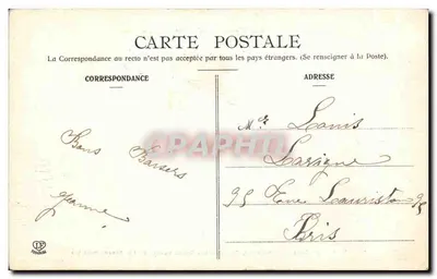 De Pyreneeën (4e serie) — Het meer van Caillaouas, Gletsjers van de Gours blancs en Pic Posets — Fototypie Labouche Frères Toulouse — Achterkant