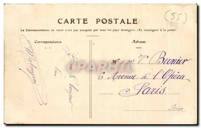 Saint-Mihiel — Vallon de la Vierge des Prés — Ch. Foliguet, phot.-edit. — Verso