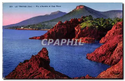 Le Trayas (Var) — Pic d'Aurèle e Cap Roux — Éditions d'Art Munier, Nice