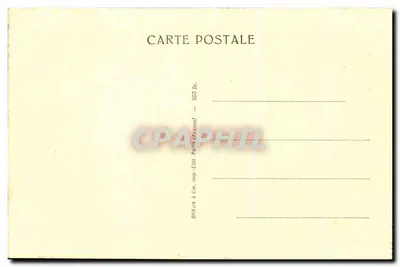 Diana z Gabii — Muzeum Louwra — Braun & Cie, Paryż — Rewers