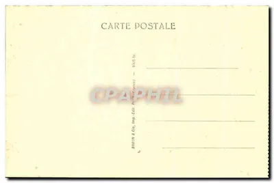 Statua Polymnie — Muzeum Louwra — Braun & Gia, Wyd.-Druk. Francja — Rewers