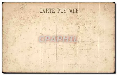 Route van Luz naar Gavarnie — Het Caos — Platinogravure L.L. Parijs — Achterkant
