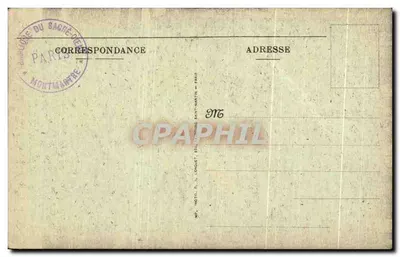 Basilique du Sacré-Cœur de Montmartre — Chapelle de la Sainte Vierge — éditeur L'Auteil, n° 16 — Rewers