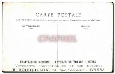 Paris — Le Trocadéro vu du Pont d'Iéna — éditeur V. Bourdillon, 14 Rue Conchette - Thiers — Rewers