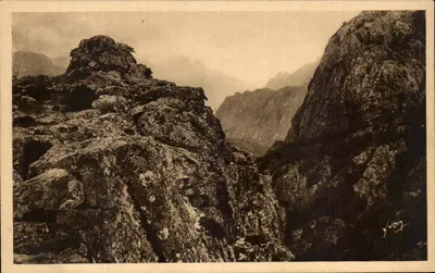 La Spelunca — A Corse, ilha de beleza — Les Éditions d'Art 'Vong', Paris