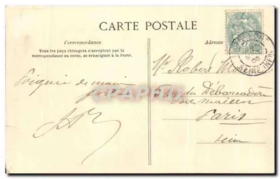 Mers-les-Bains — Les Villas de la Plage — C.L.C. n°42 — Verso