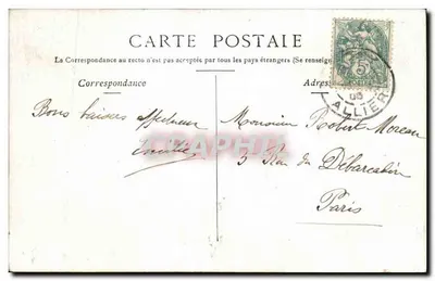 Vichy — Hala promenadowa kasyna — RCK, Paryż — Rewers