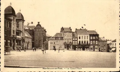 Marchienne-au-Pont — A Grand'Place — Edição da Maison du Livre