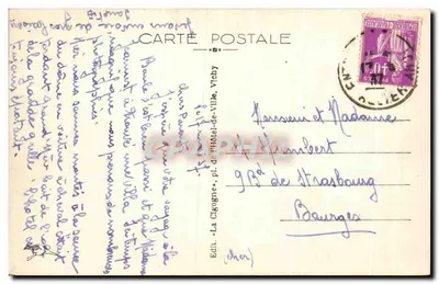 Vichy — Golf House — wydawca La Cigogne, n° 428 — Rewers