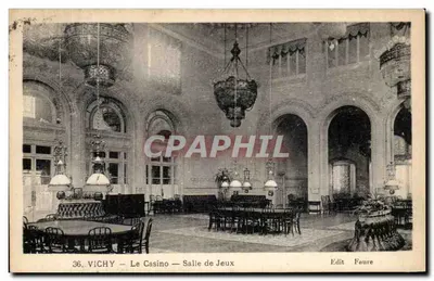 Vichy — O Cassino — Sala de Jogos — Edit Faure n°36