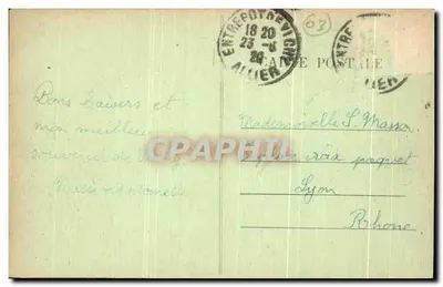 Vichy — O Cassino — Sala de Jogos — Edit Faure n°36 — Verso