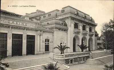 Vichy — O Casino-Théâtre — 1900 — Editor C.V.C.