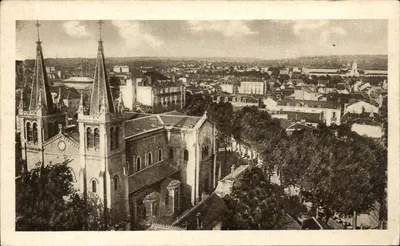 Vichy — Vista panorâmica da Igreja de São Luís — Edições 'Ludal', Vichy