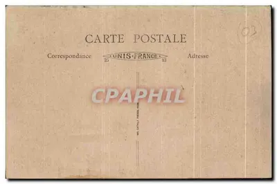 Vichy (Allier) — Un coin du Parc des Célestins — S. P. d'Or — Verso