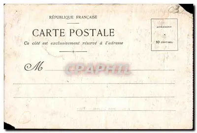 Établissement Thermal — Vichy — Imprimé par Sel Laxatti de Vichy, Concentrés Patrice — Verso