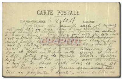 TONNOY - Kąt wioski — wydawca Lacroix, nr 170 — Rewers